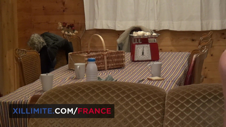 Made In France: Ateşli sarışın kadınla dağ evinde seks