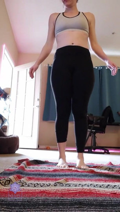 Dahlia Wolf: Spandex cvičení 1