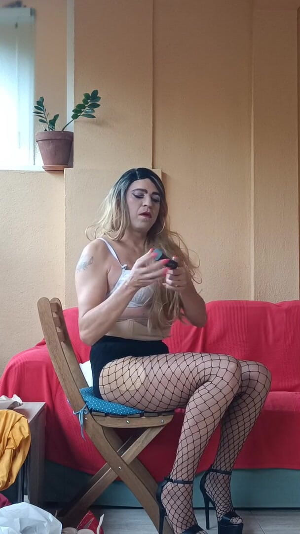 Francis Espada study: Francis crossdressing