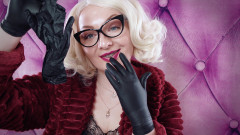 Arya Grander: ASMR: dvojité nitrilové rukavice. Sexy znějící SFW (trezor pro práci) video...