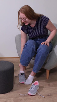 Growing Her Own Feet to Ridiculous Size