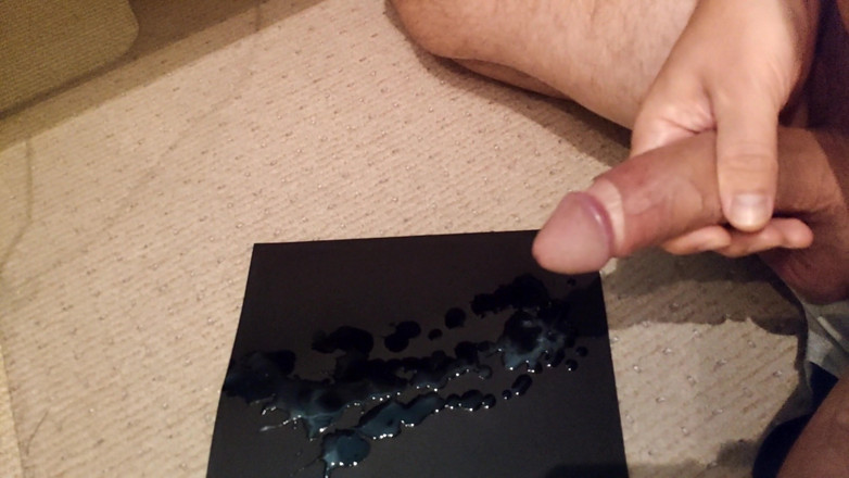 Curved One: Curved Cock Cumming Hard
