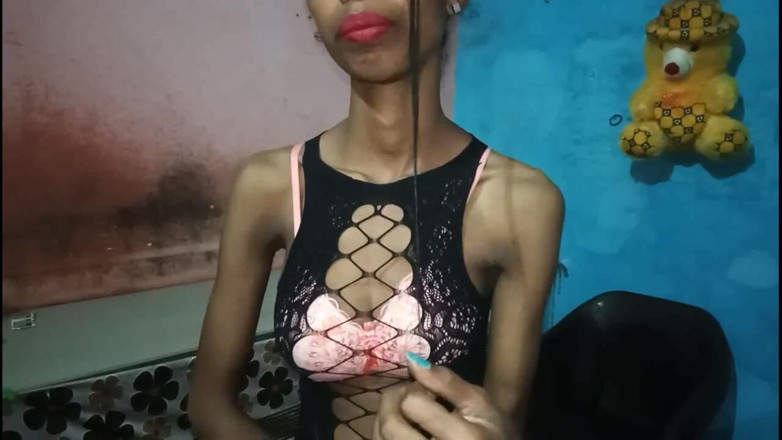 Truefuker: Desi Tina Call Electretion Man and Fuck Me Hard