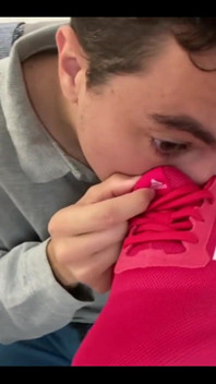 Roommate Gym Sweaty Feet Worship and Smell Ep 2