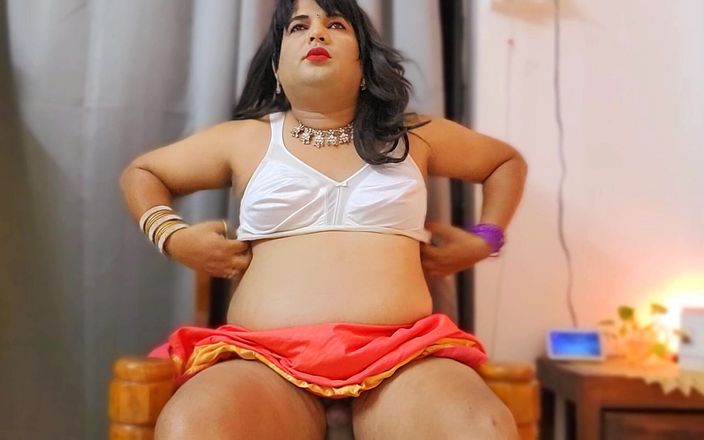 Indiansissychubby: Senin için boşalma