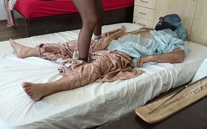 Amateur_MS: Amateur Couple Nylon Massage