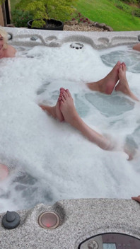 Girl Chat in the Hot Tub