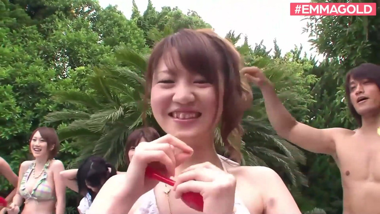 Emma Gold: สาวญี่ปุ่นวัยรุ่นกลุ่มโดนเย็ดออร์กี้