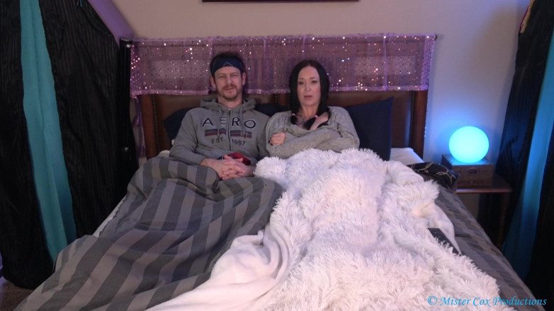 MrxMrsCox: Stepbrother fucks his stepsister while watching a movie in her...