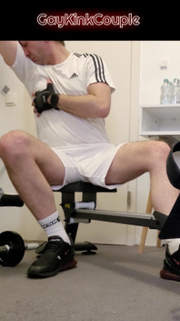 Sport Sweat Makes Me Cum in My Socks