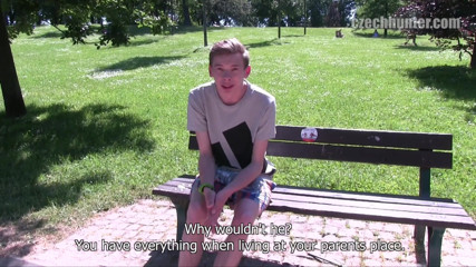 Czech Hunter - Fresh of a Break up Amateur Stud Takes a Big Facial
