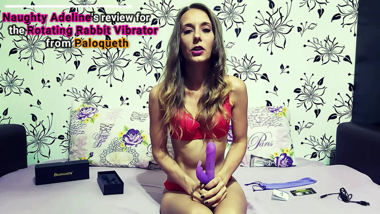 Naughty Adeline: Revisión: vibrador de conejo giratorio de Paloqueth NSFW