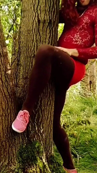 Horny Demon Bitch Wants Fun in the Forest