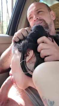 Couple Fucks in a Parked Car
