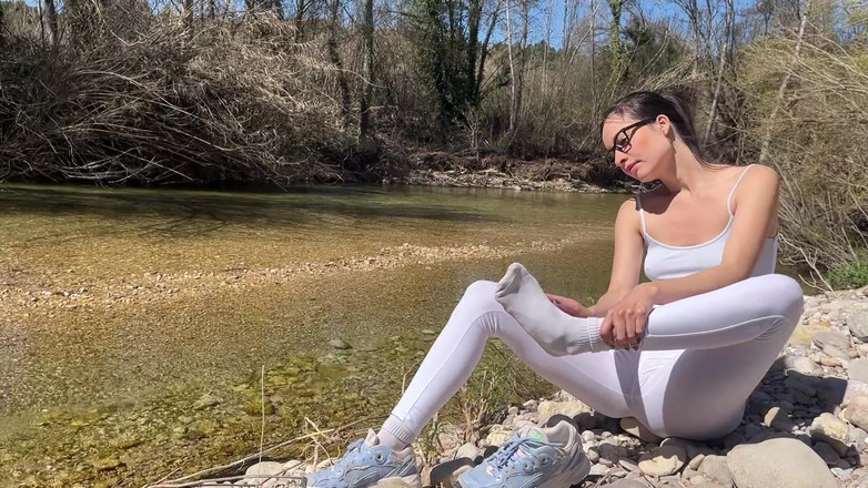 Lissa Brown: Сидение на лице на улице