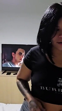 Colombian Big Butt Rides a Cock Without a Condom