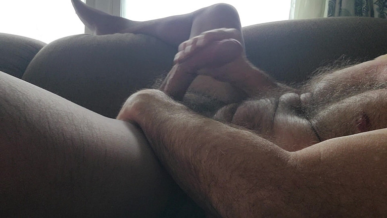 Feet Lover: Loving My Cock in Nylons