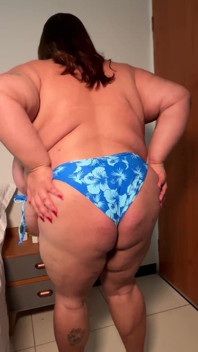 SSBBW latina angel ama chocolate na boca