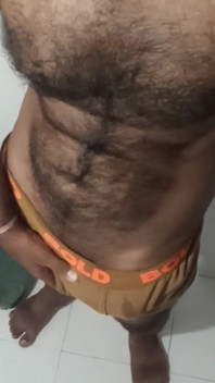 I Took Out My Black Cock From My Underwear and Shook It Vigorously, Due to Which My Cock Became Wet and Started Leaking.