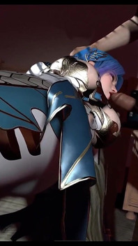Thicc formda güzellik sinir tanrıçası - 3 boyutlu animasyon hentai