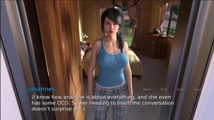Johannes Gaming: Secret summer #3 took a peek while Zoe was getting dressed.