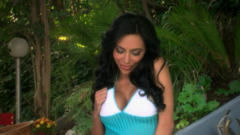 Kayden Kross: Big Tit Lela Star Poolside Masturbation