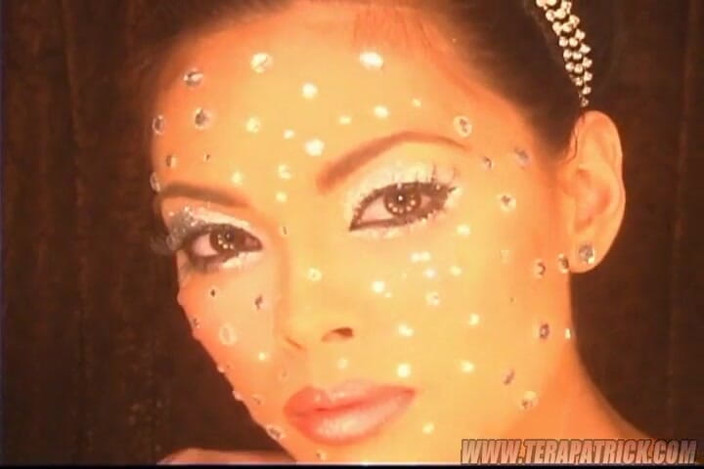 Tera Patrick: Photoshoot Diamond Face Bike Černé Spodní Prádlo s Terou Patrick