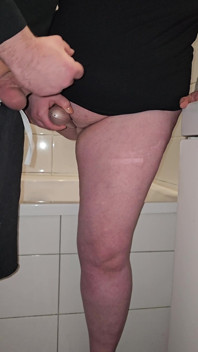 Horny Stepson Begged Me to Cum on My Hairy Pussy Bathroom