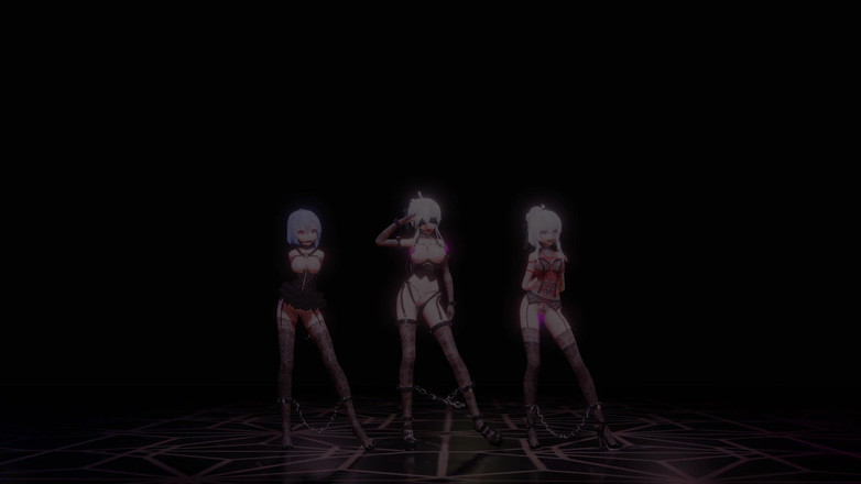 MikuMotion: [mmd] Suara lemah jin pengekangan pelatihan tiga orang melompat telur...