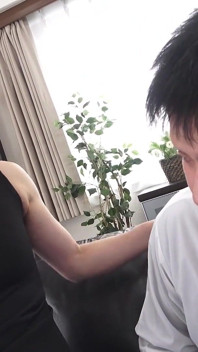 Giving My Big Nippled Japanese Principal a Creampie