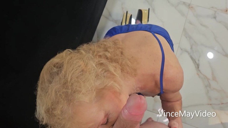 VinceMayVideo: Me Vs. Hot 77 Year Old GILF Desiree Eden