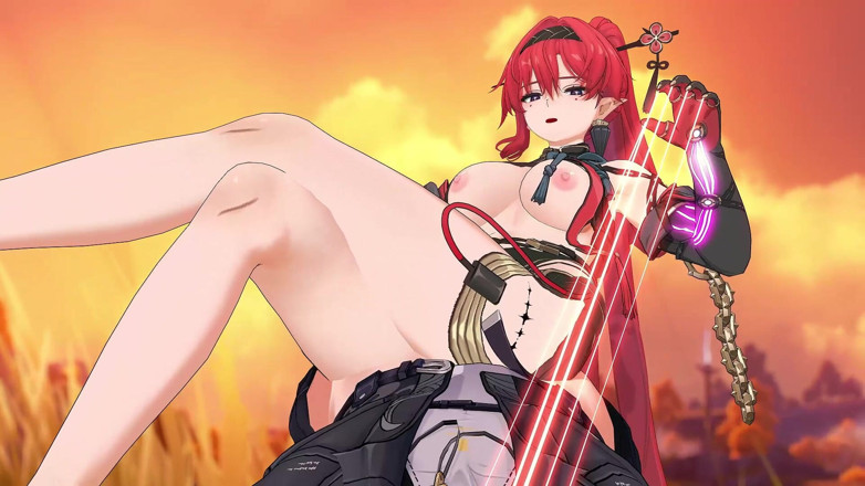 NSFWOtaku: Wuthering Waves - Yinlin Sex - 3D Hentai Animation