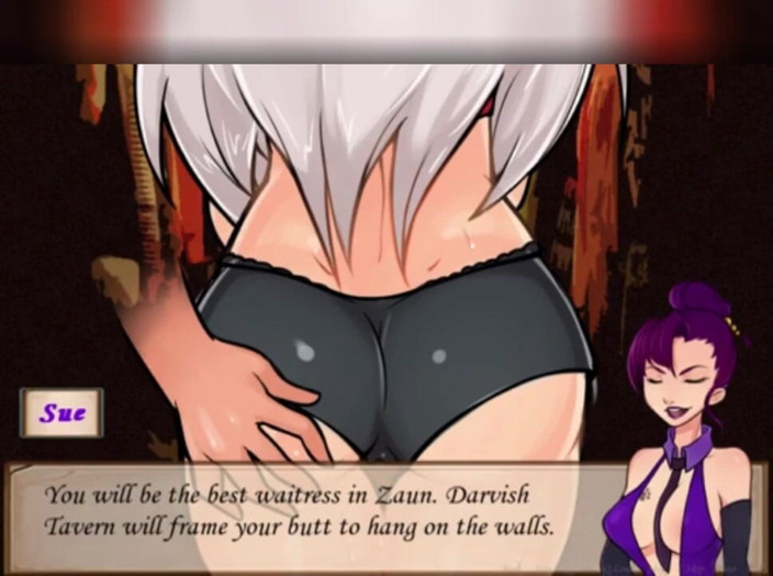 3DXXXTEEN2 Cartoon: Janna se učí správně sloužit .... 3D porno kreslený sex