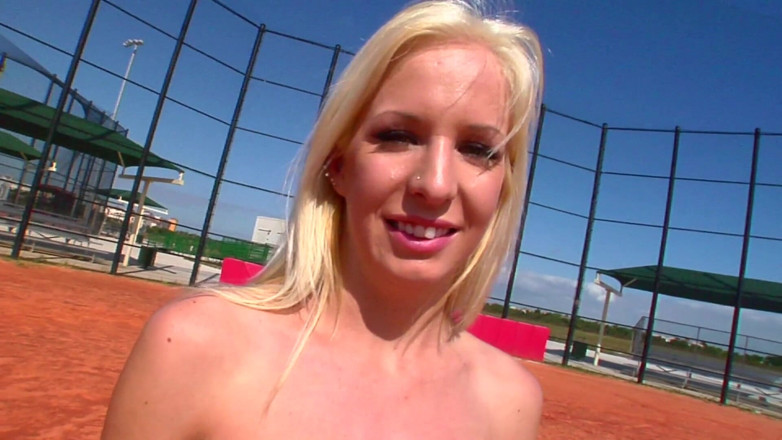 CBD Media: Skinny blonde skatter teen gets her tight pussy wrecked hard