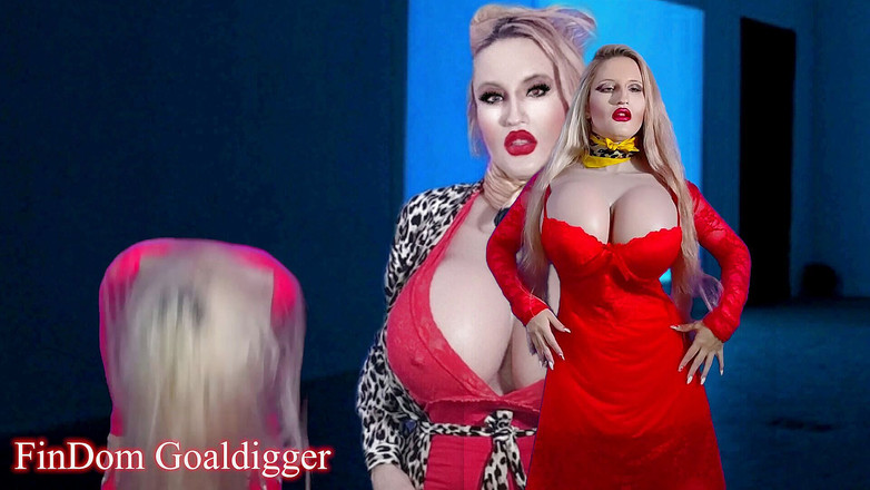 FinDom Goaldigger: Makcik gatal di dalam dubur awak