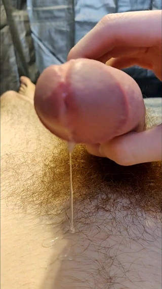 AssHungry4Cock: I slowly stroke out a precum puddle