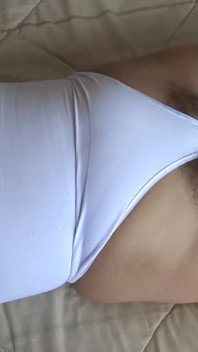 My Hair Comes Out From Between My Panties and My Cocks Get Very Hard