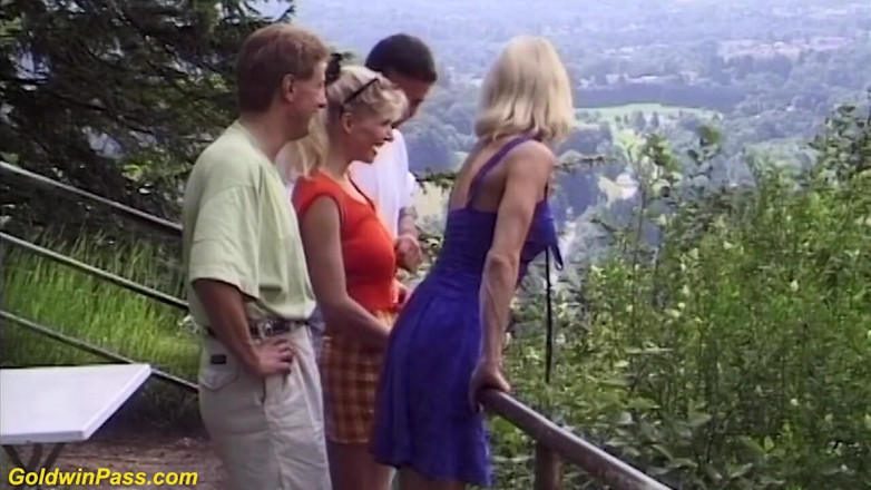Goldwin pass: Crazy german couples love to fucking outdoor
