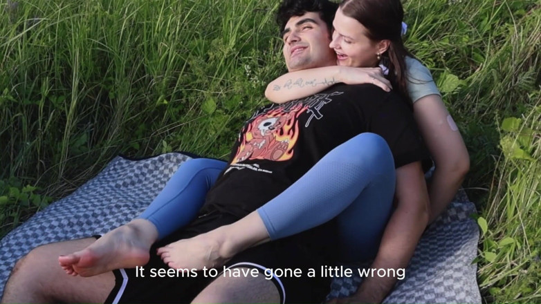 Artur and Diana: The Girl Invited a Friend to a Picnic to Dominate...