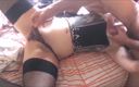 Sexy O2: 666 (05) - Masturbation with My Dildo and Fuck Party in Corset,...