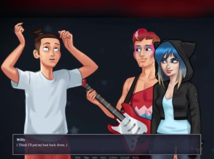 3DXXXTEEN2 Cartoon: Міс Девітт виграє шоу талантів мінету. 3d порно мультиплікаційний секс