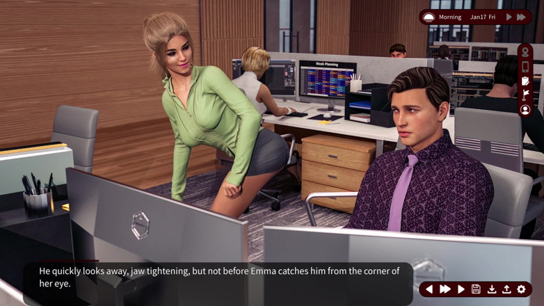 Wickedgammes studio: 私の上司は私の妻とセックスしたい(パート10)