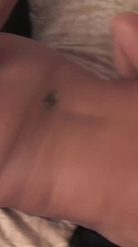 Mature blonde slut gets jizzed on her nice tits