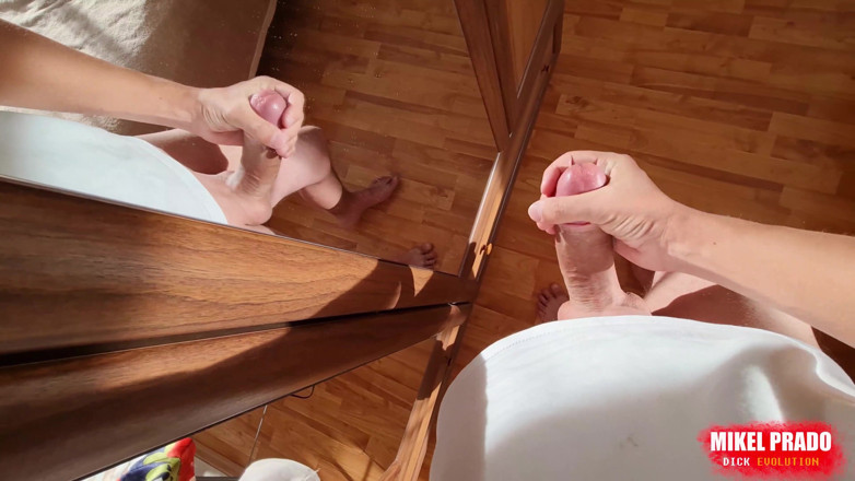 Mikel Prado: Spit and rub against each other with uncircumcised dicks
