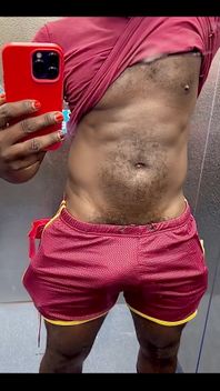 I Am Commando, in a Lift with a Big Mirror, so I Am Showing It off