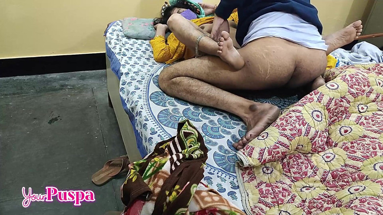 Your Puspa: Дезі панджабі трахалася зі своїм неслухняним пасинком 