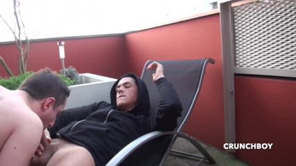 EXHIB BOYS: Slut dude fucked outdoor by Greg Centuri