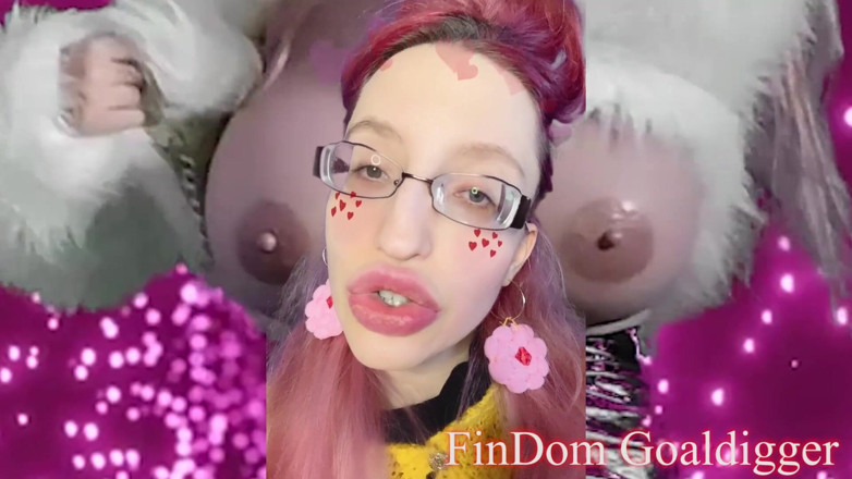 FinDom Goaldigger: Trasformazione della ragazza troia carina