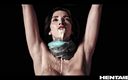 Hentaied: 실제 헨타이 - Clea Gaultier는 외계인에게 심하게 따먹히고 채워져 있습니다.