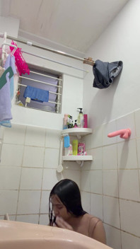 Duschkul med dildo som vill gå med mig